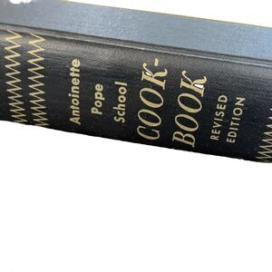 Antoinette Pope School Cookbook The Macmillan Company 1953 Hardcover Revised
